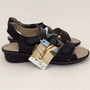 Remonte By Rieker Soft Leather Sandals NWT Comfort Shoes